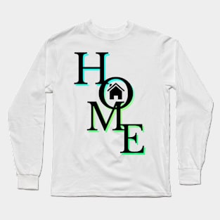 Home (Black) Long Sleeve T-Shirt